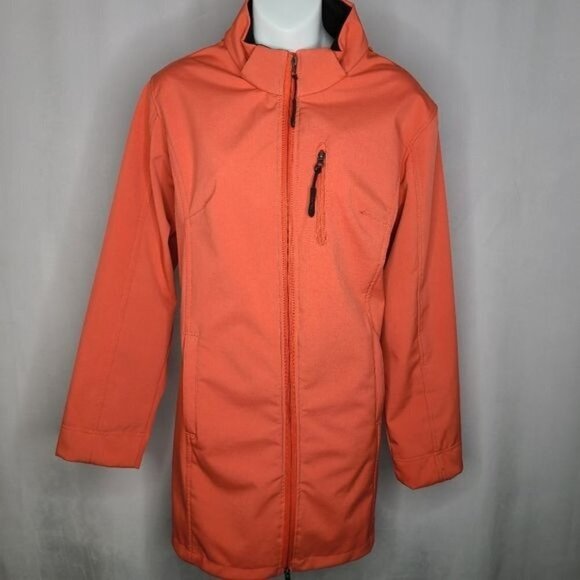 NorthField Salmon Zip Up Winter Jacket - Picture 1 of 7